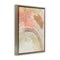 Stupell Industries Funky Blush & Beige Abstract Framed Floater Canvas Wall Art Design by Grace Popp